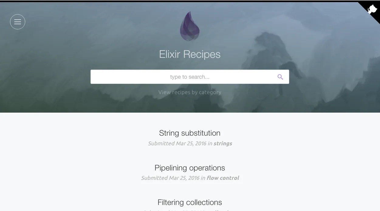Elixir Recipes