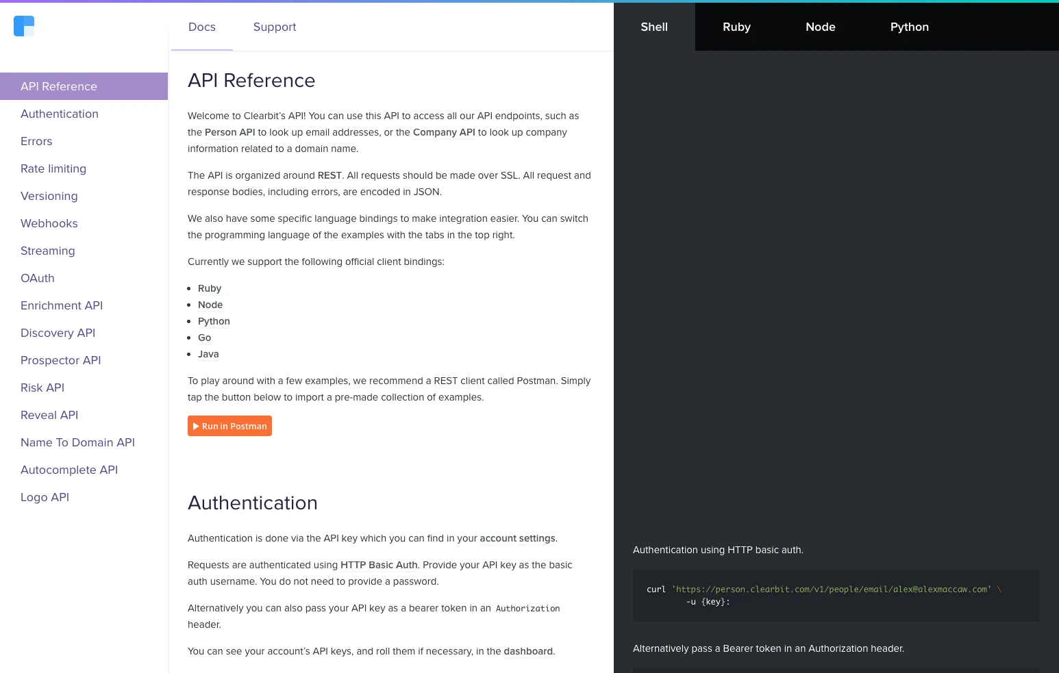 API Reference